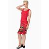 Dancing Days - Vanity Pencil dress - Red Product image